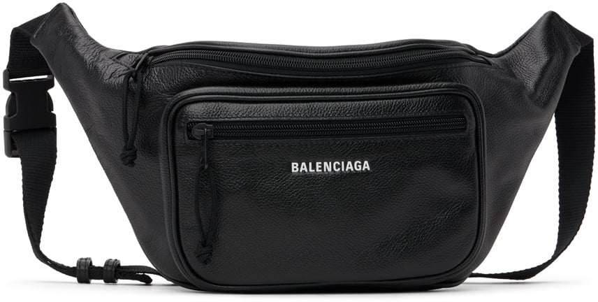 

Черная поясная сумка Explorer Balenciaga