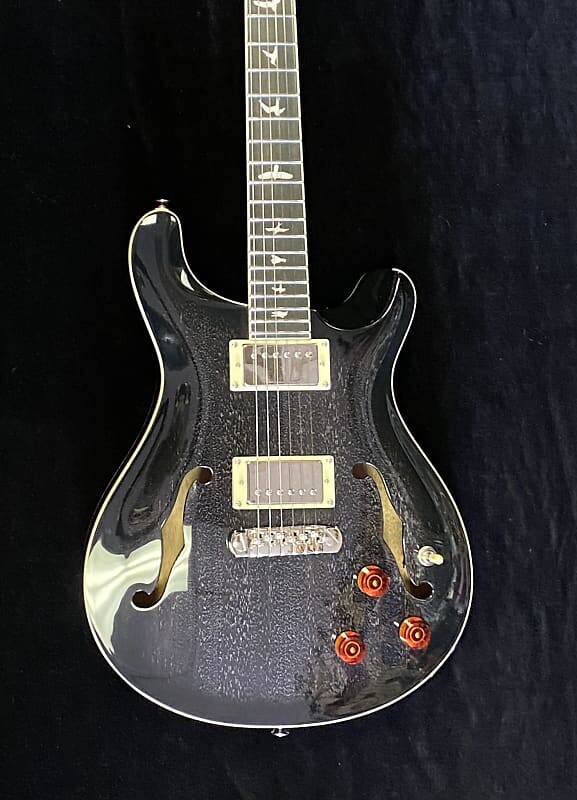 

Электрогитара PRS SE Piezo Hollowbody Electric Guitar Dog Hair Smokeburst w/Case -NEW