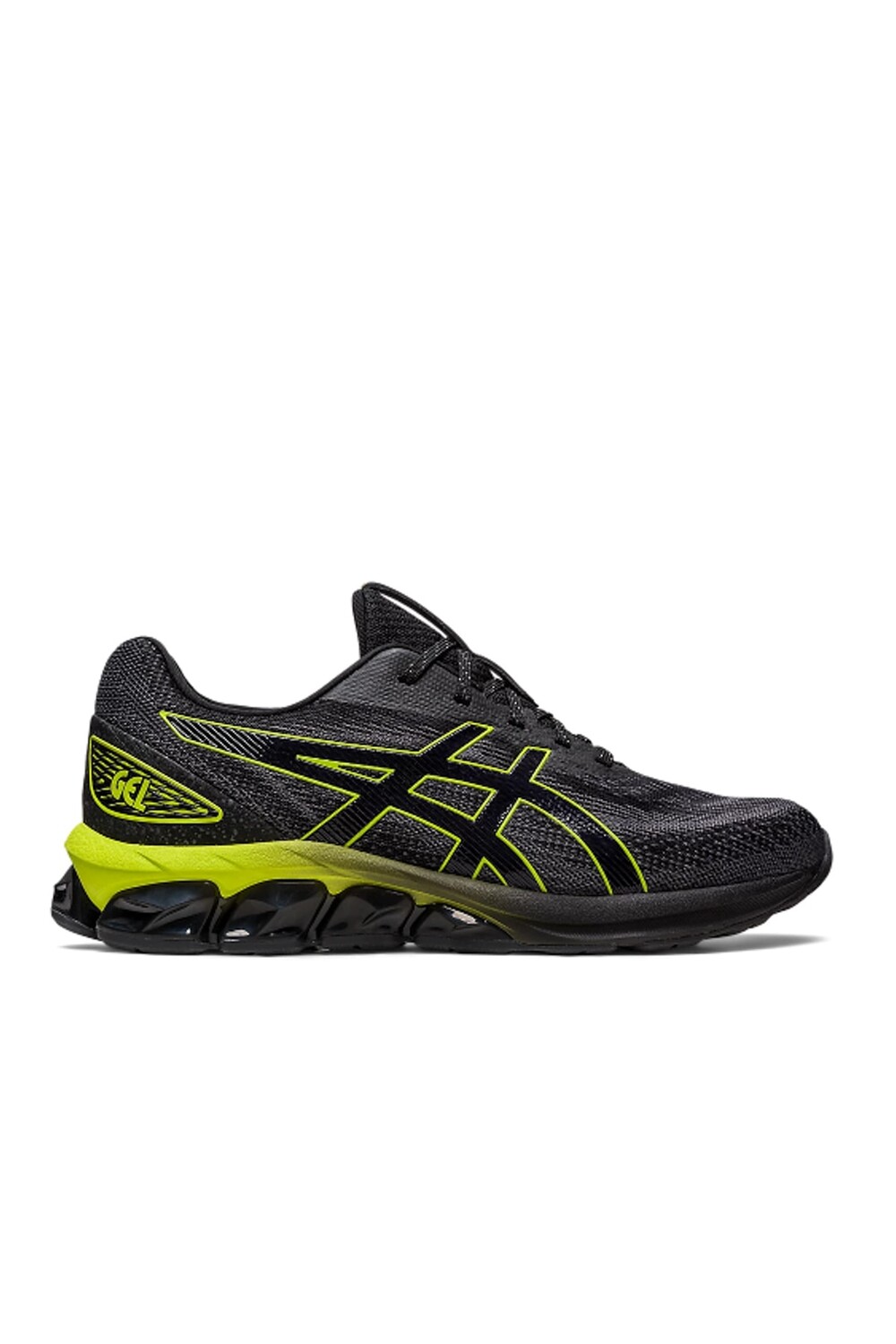 

Мужские кроссовки для бега и тренировок ЧЕРНЫЕ/НЕОНОВЫЕ ЛАЙМовые Asics, черный