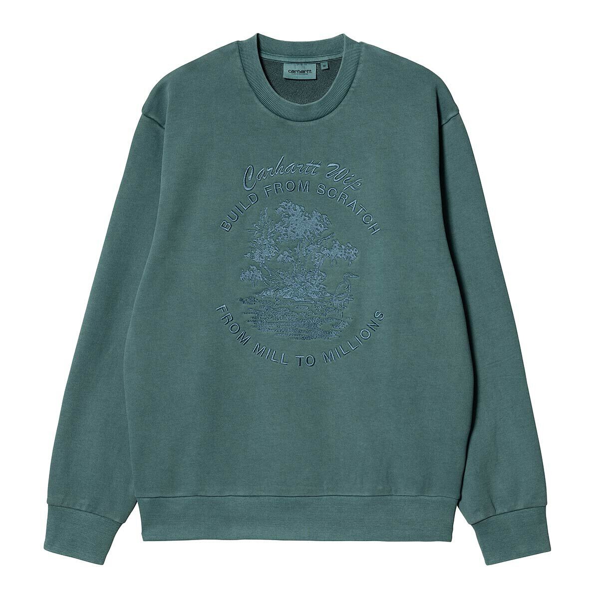 

Свитшот Bayou Sweat Carhartt Wip, цвет Botanisch