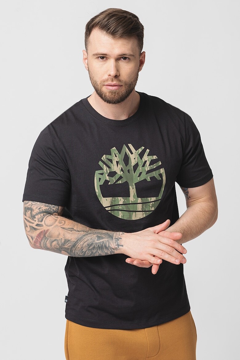 

Футболка с камуфляжным логотипом Tree Timberland, зеленый