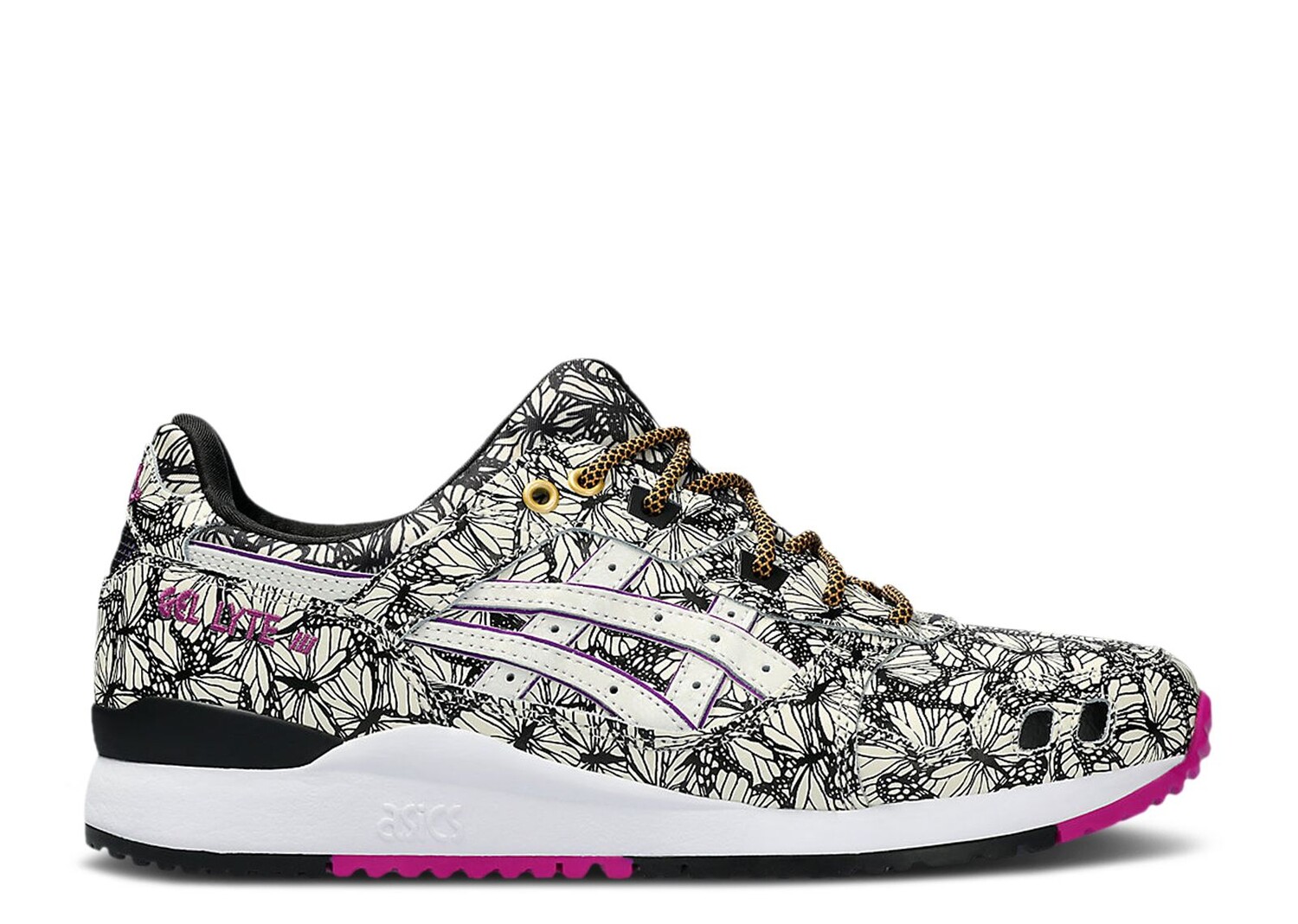 

Кроссовки ASICS Anna Sui X Atmos X Gel Lyte 3 Og 'Butterflies', кремовый, Бежевый