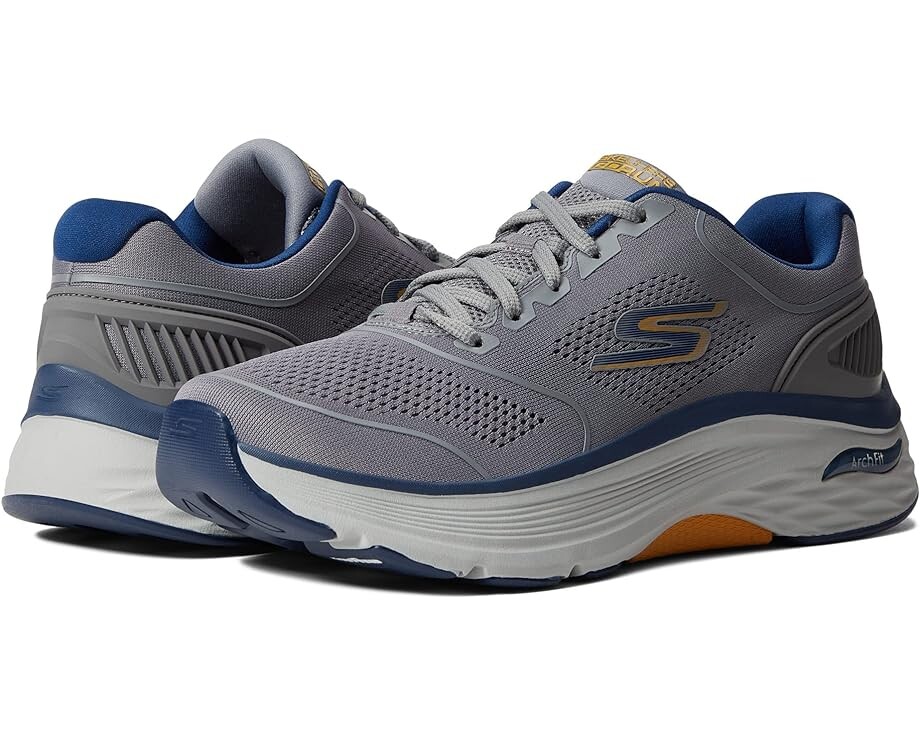 

Кроссовки SKECHERS Max Cushioning Arch Fit - Switchboard, светло-серый