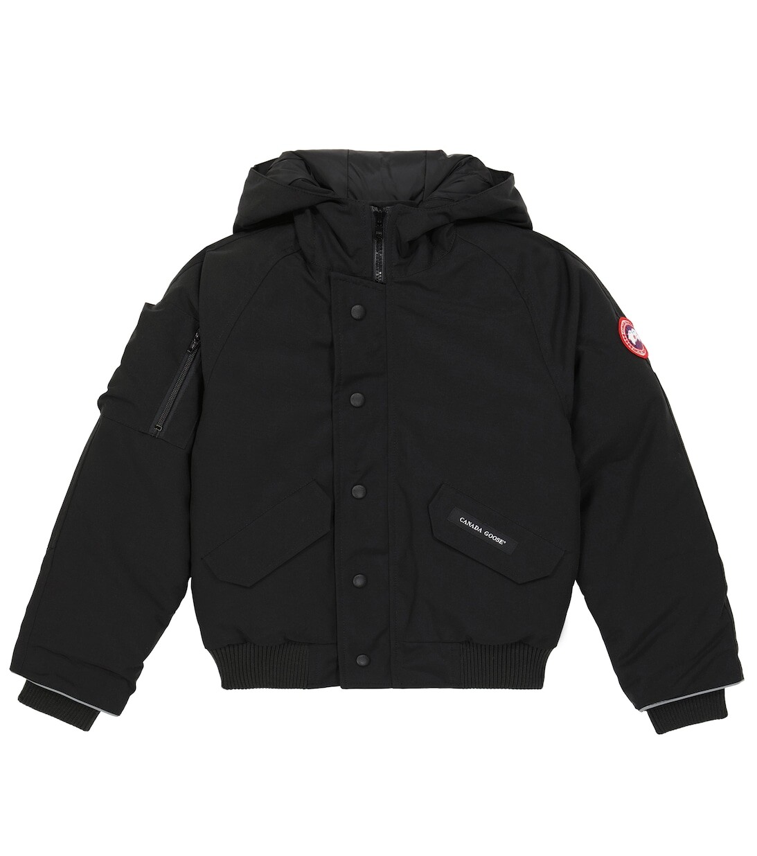 

Куртка-бомбер Rundle на пуху Canada Goose Kids, черный