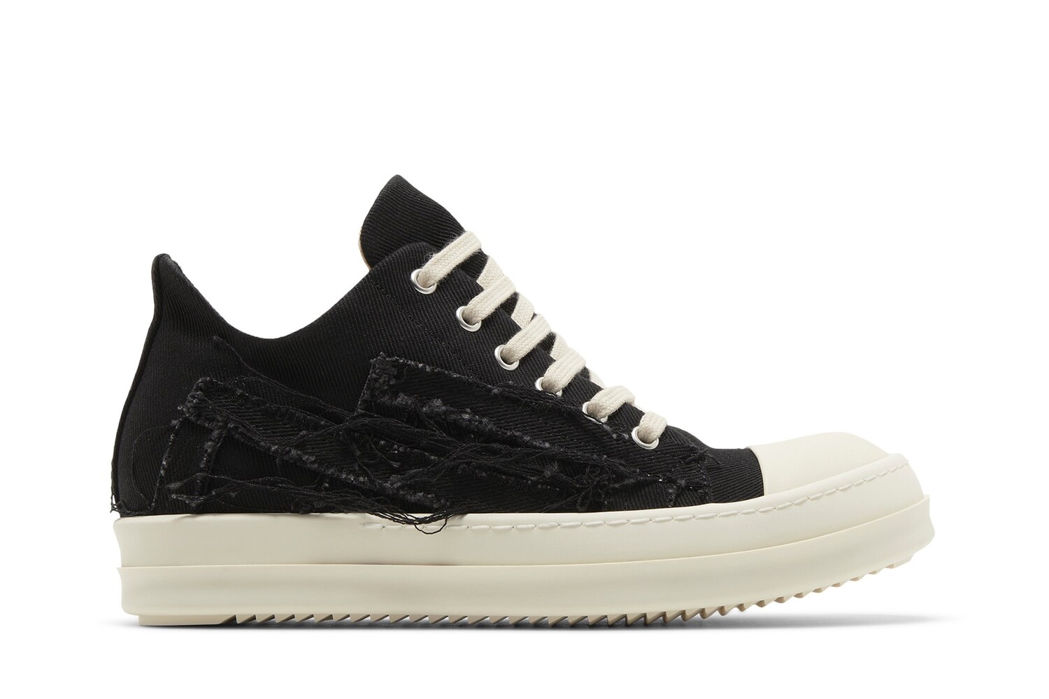 

Низкие кроссовки Rick Owens Wmns EDFU DRKSHDW Slashed Low, черный