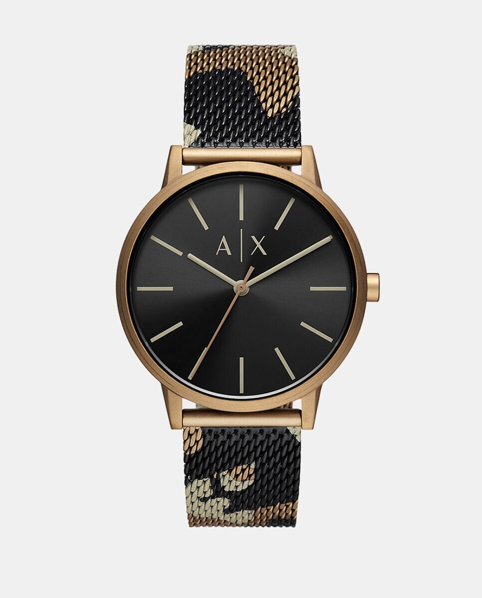 

Мужские часы с разноцветной стальной сеткой AX2754 Armani Exchange, мультиколор