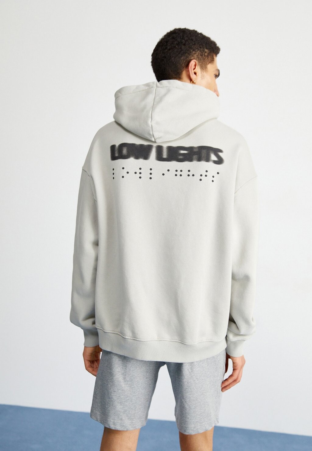 

Толстовка UZUMAKI HOODIE LIGHT GREY UNISEX LOW LIGHTS STUDIOS, светло-серый