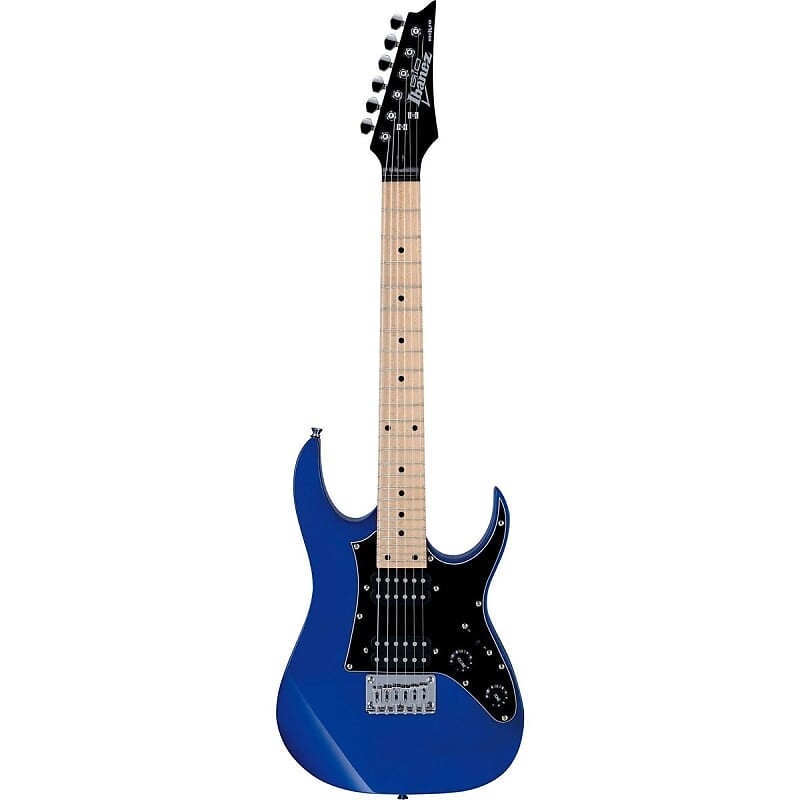 

Электрогитара Ibanez GRGM21MJB Mikro Electric Guitar Jewel Blue 3/4 Size
