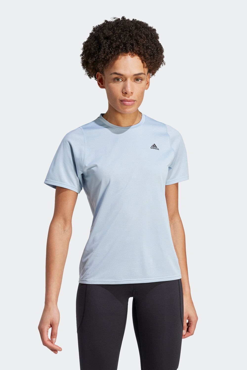 

Футболка Performance для бега с короткими рукавами adidas, синий