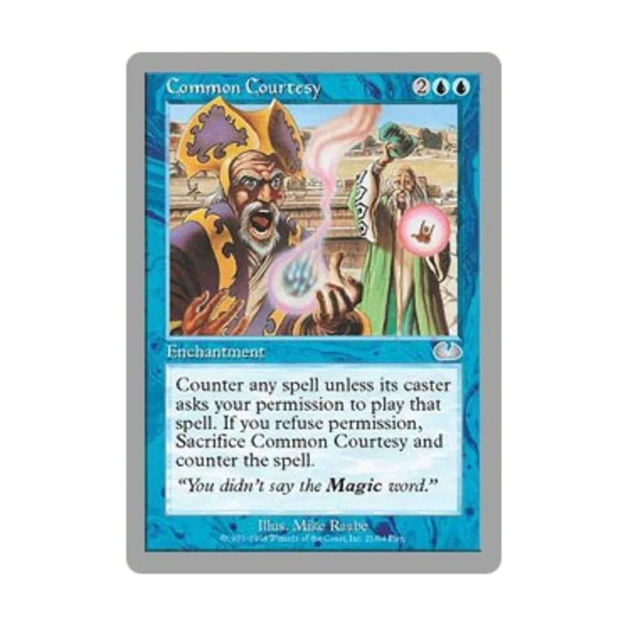 

CCG Общая вежливость (U), MTG - Unglued