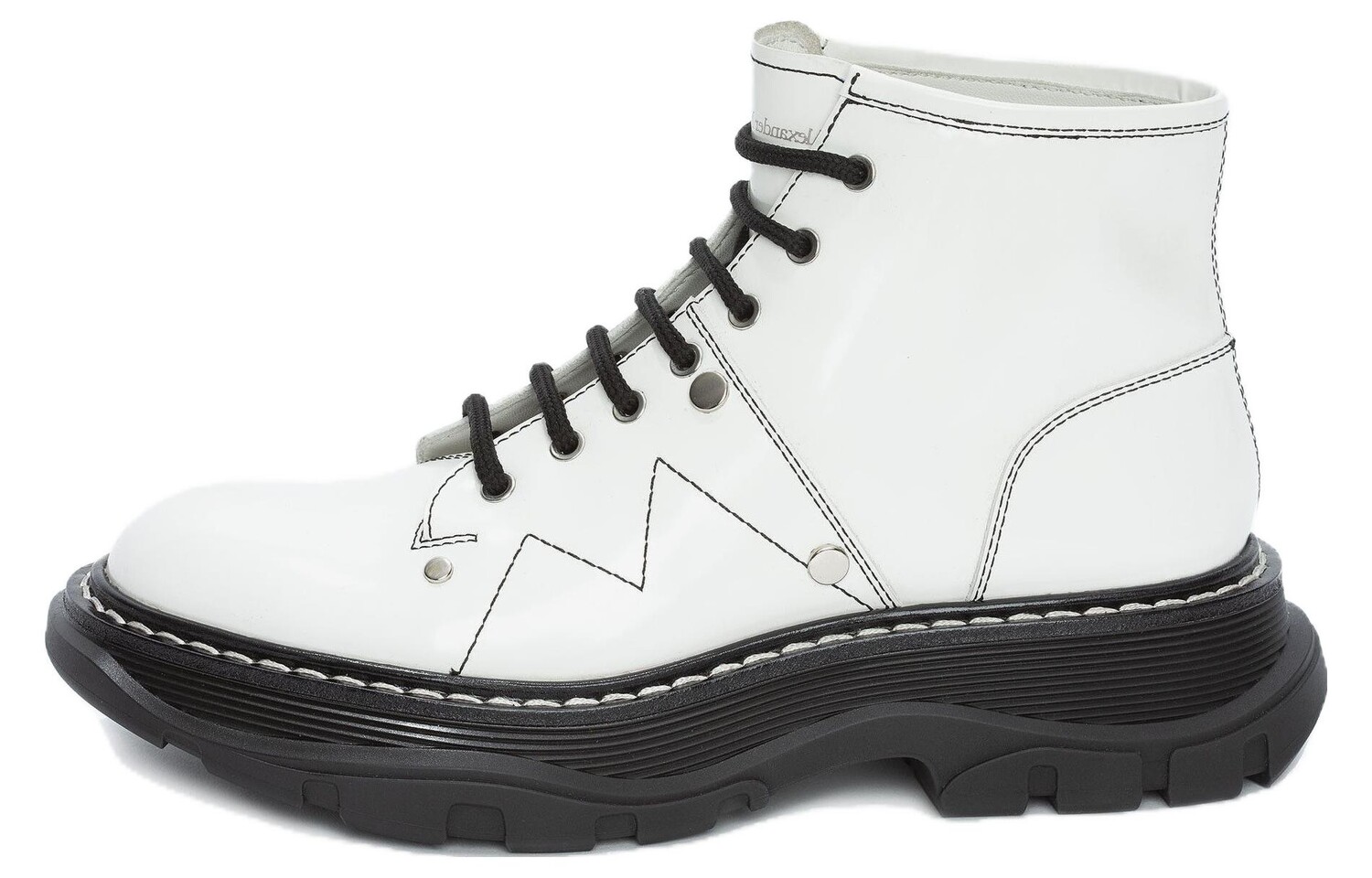 

Ботинки с лямками Alexander McQueen Tread WMNS Белый/Черный