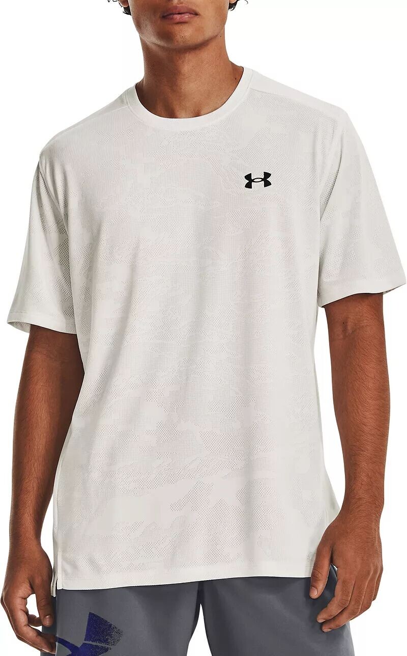 

Мужская жаккардовая футболка с короткими рукавами Under Armour UA Tech Vent, серый