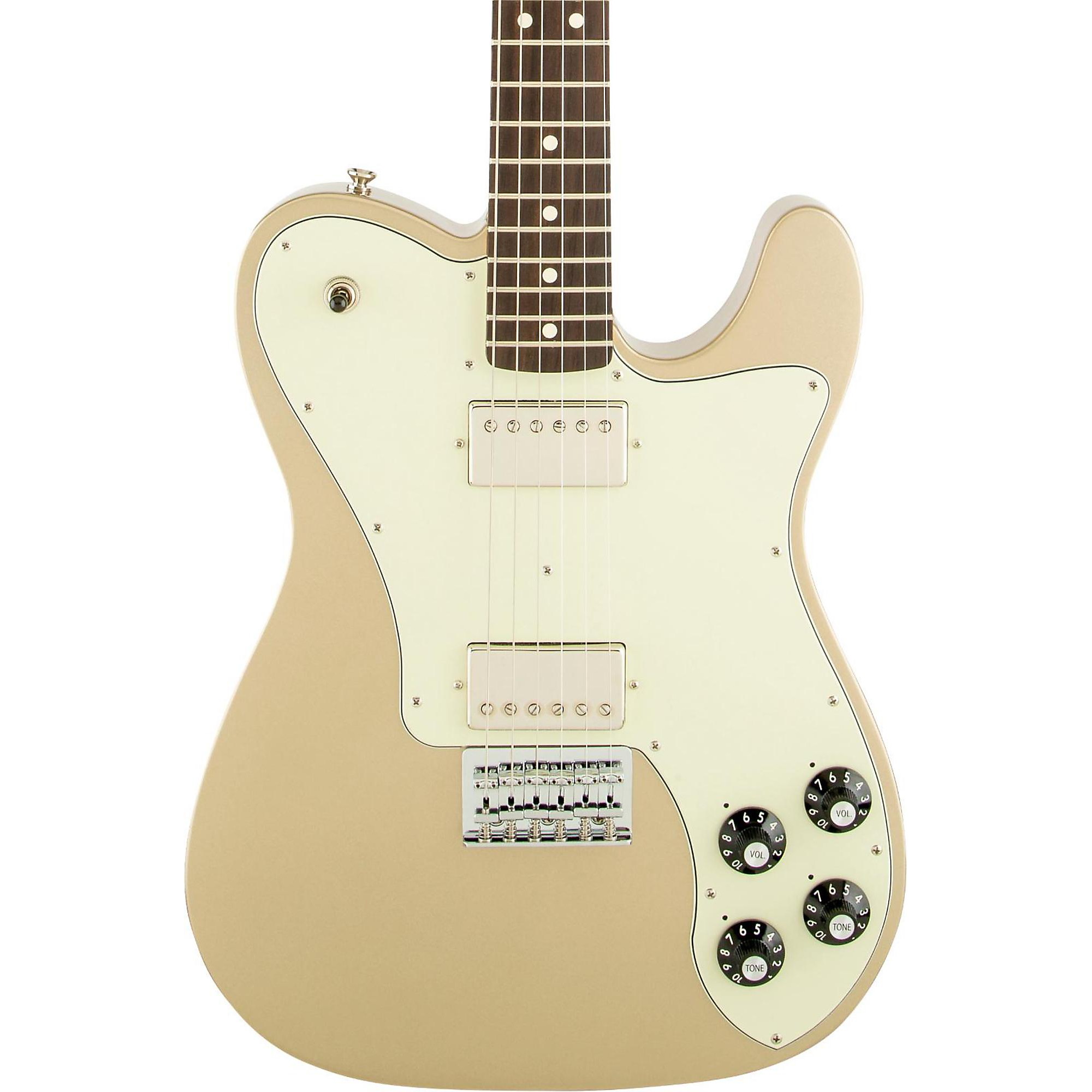 Fender Chris Shiflett Telecaster Deluxe Shoreline Gold цена и фото