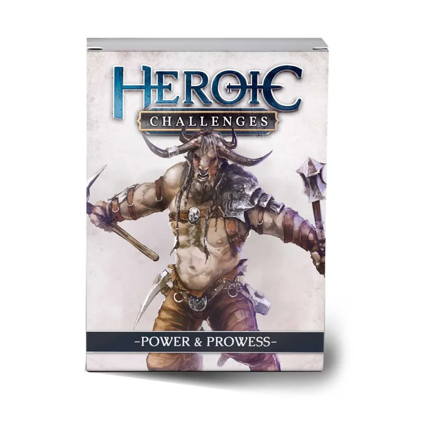 

Бокс-сет Heroic Challenges - Power & Prowess Expansion Deck, Role Playing Games (Lore Smyth)