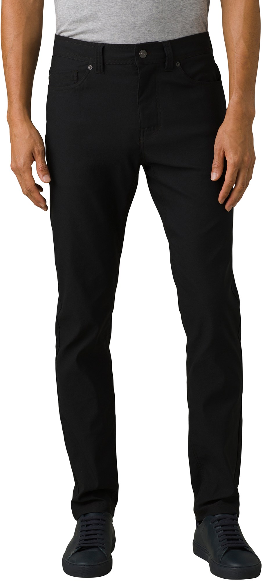 Брюки Brion Slim II - Мужские prAna, черный брюки prana bosun pants
