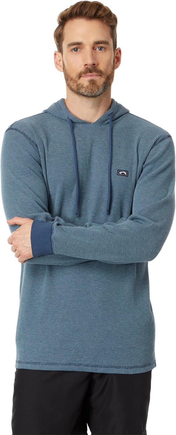 

Пуловер с капюшоном Keystone Billabong, цвет Washed Blue