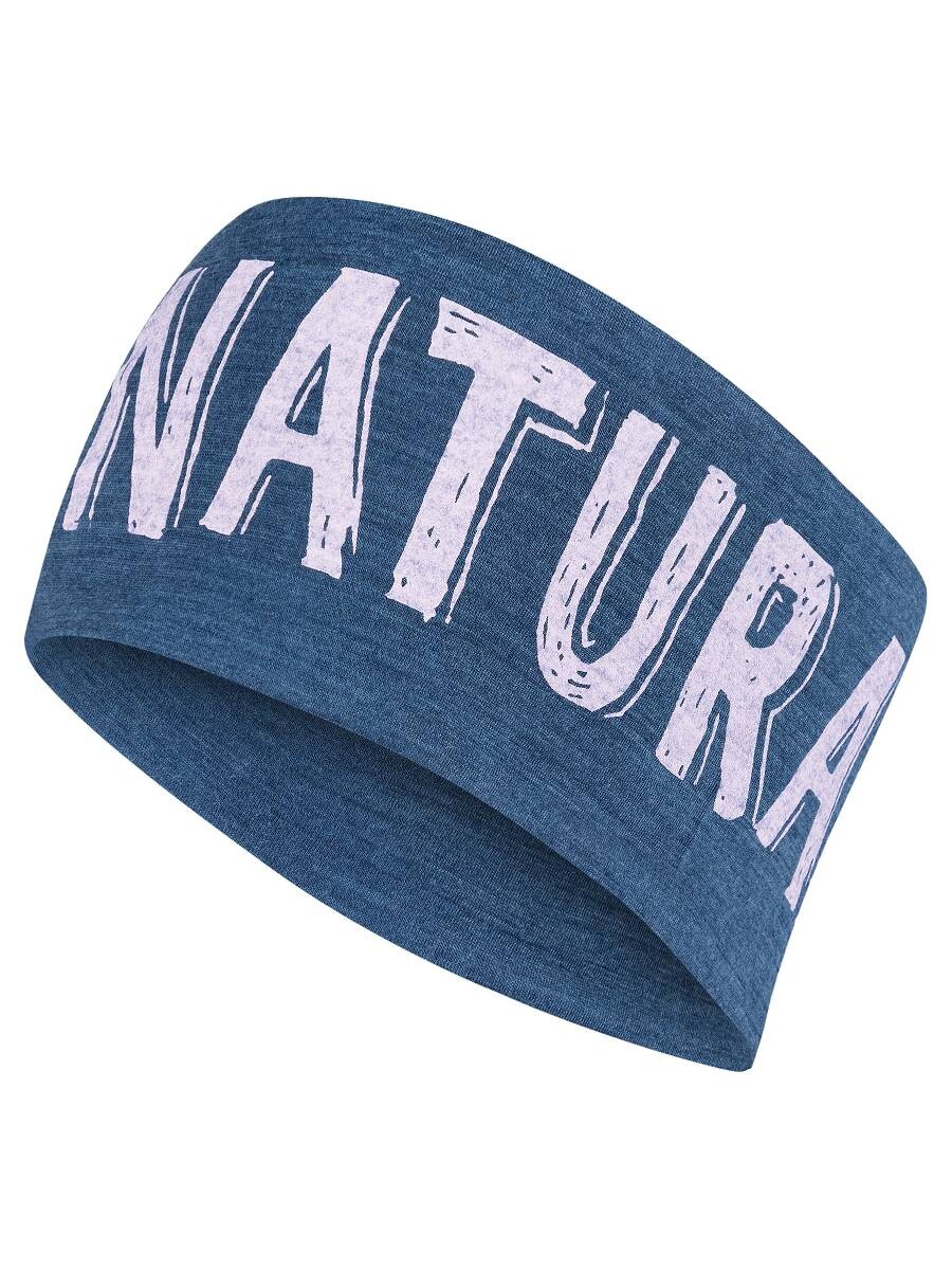

Кепка super.natural Merino Stirnband, цвет denim