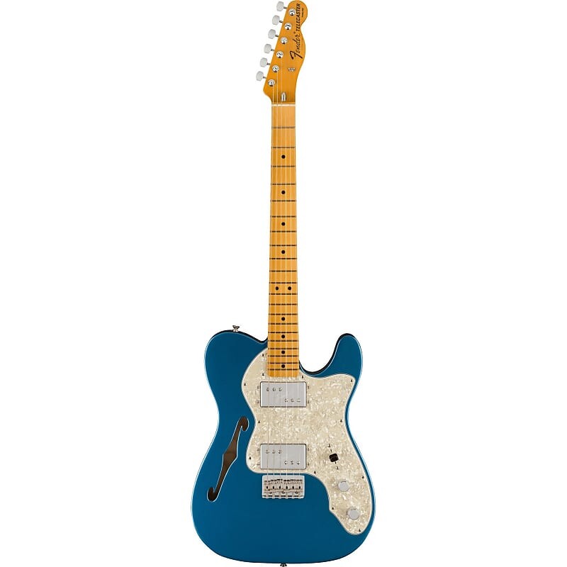 

Электрогитара Fender American Vintage II 1972 Telecaster Thinline Electric Guitar - Maple Fingerboard, Lake Placid Blue