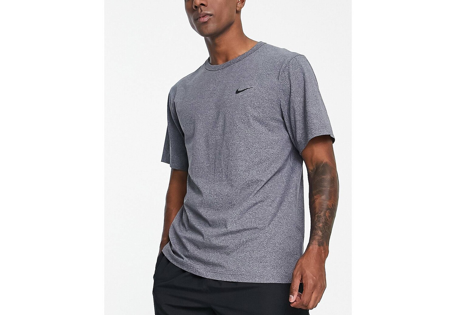 

Темно-синяя футболка Nike Training Dri-Fit UV, Синий