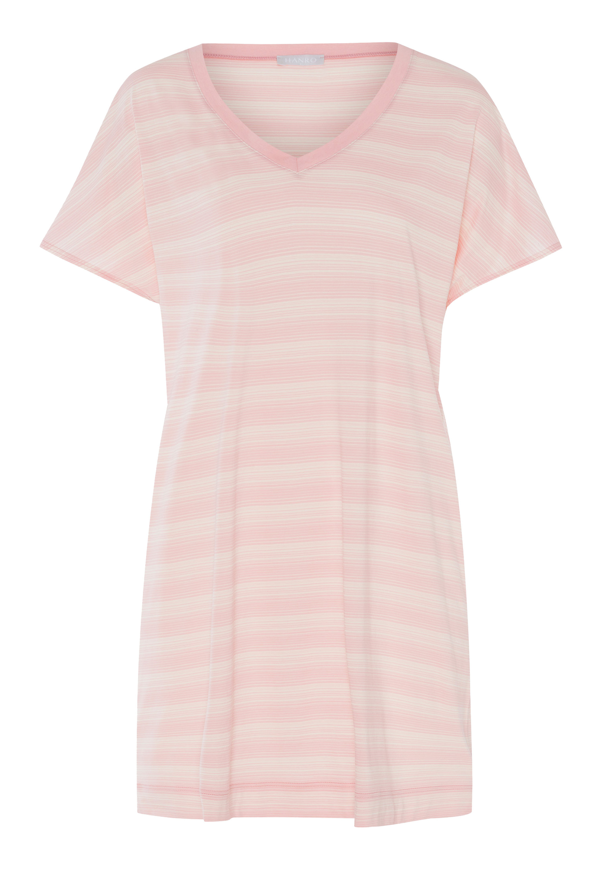 Ночная рубашка Hanro Laura, цвет Coral Stripes цена и фото