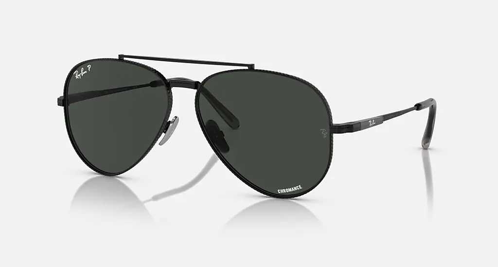 

Солнцезащитные очки Ray-Ban AVIATOR II TITANIUM, темно-серый