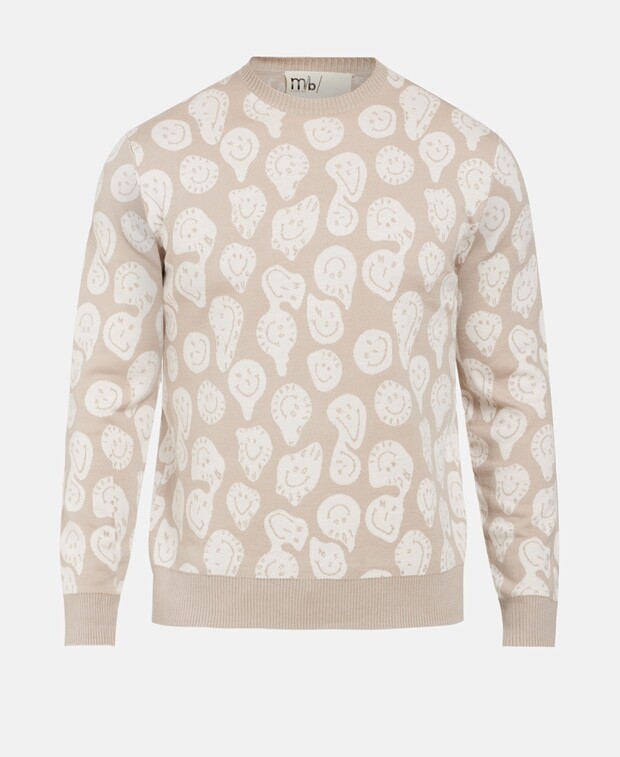 

Шерстяной джемпер Ted Baker, бежевый