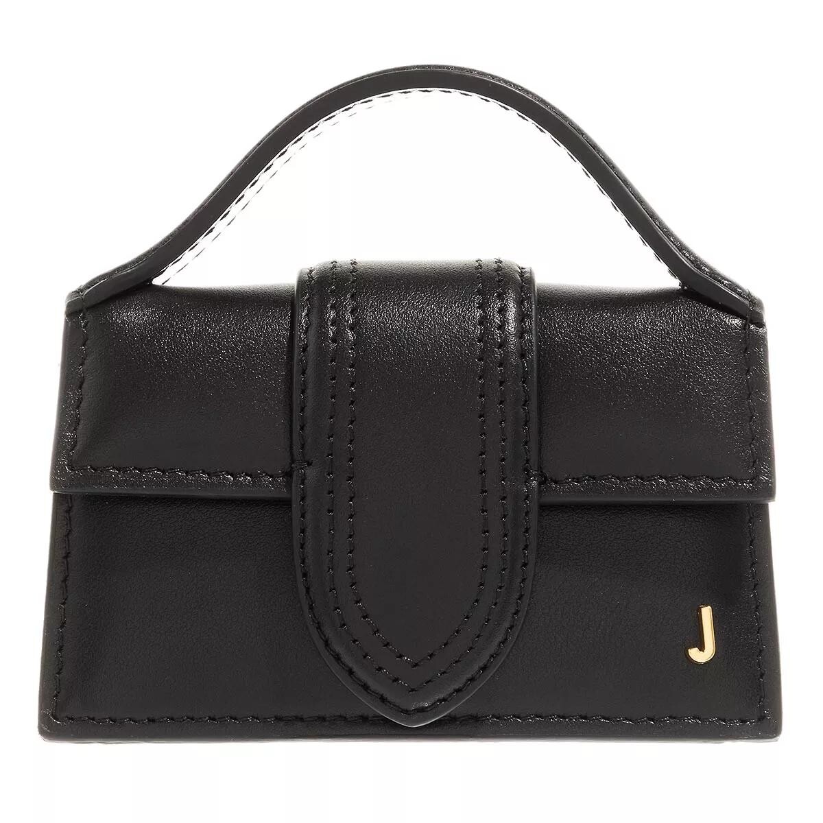 

Миниатюрная сумка le petit bambino с клапаном Jacquemus, черный