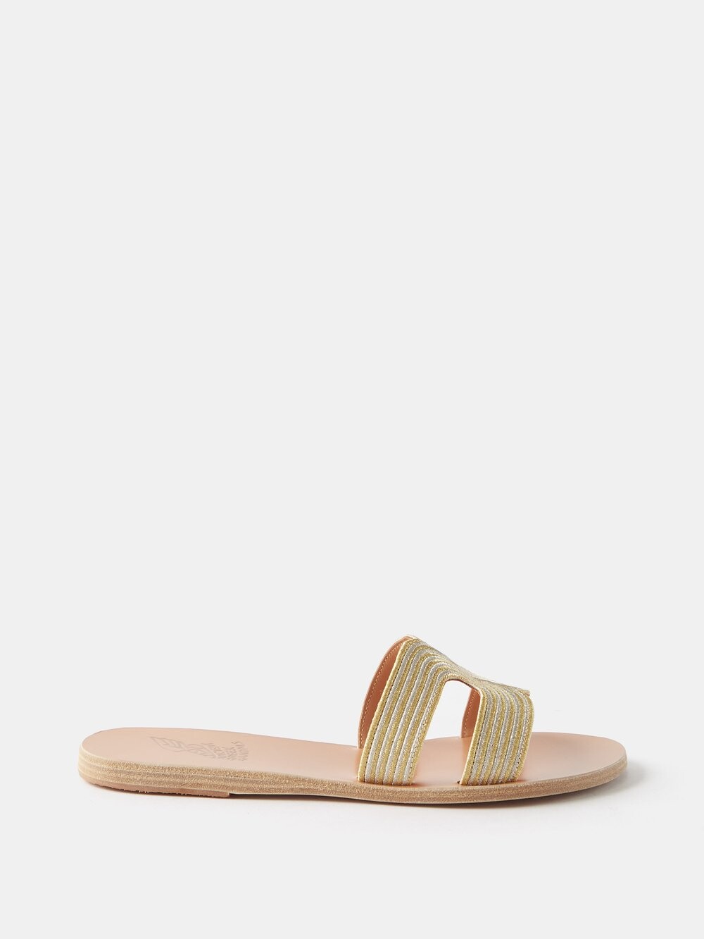 

Кожаные сандалии kentima с вышивкой Ancient Greek Sandals, золото
