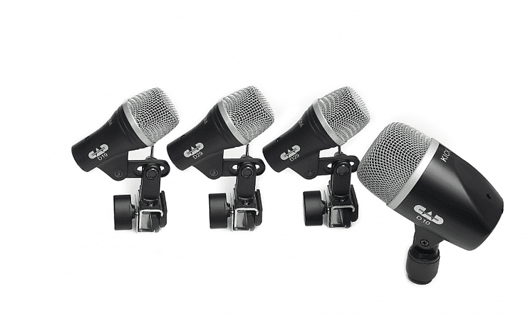 Комплект барабанных микрофонов CAD Stage4 4pc Drum Microphone Pack