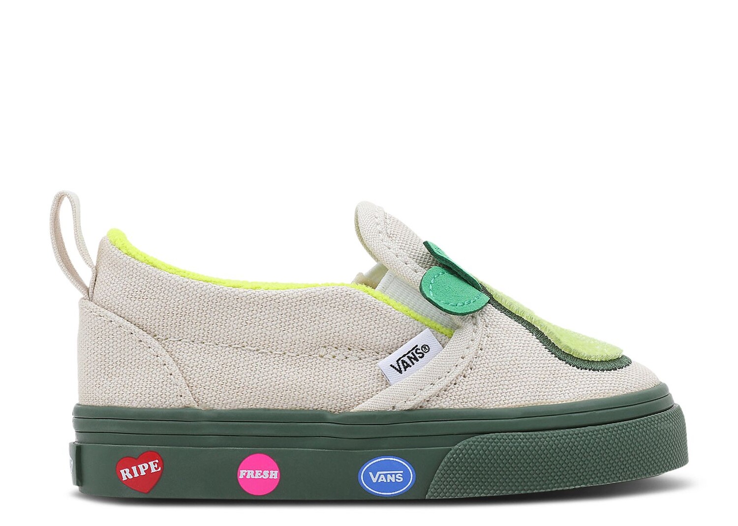 

Кроссовки Vans Slip-On V Toddler 'Cado', кремовый
