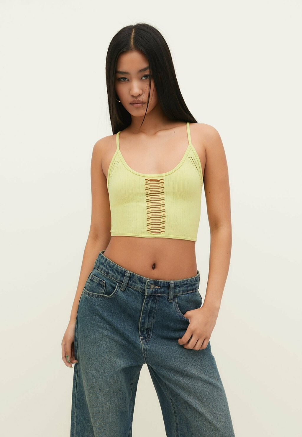 

Топ Stradivarius, зеленый