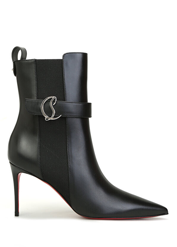 

So cl черные женские кожаные ботинки Christian Louboutin, Черный