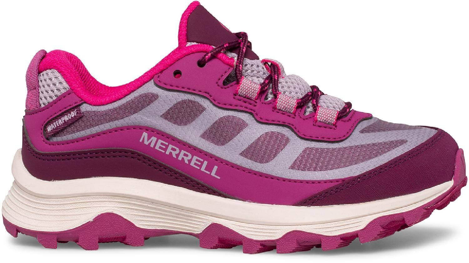 

Туфли Moab Speed ​​Low Водонепроницаемые — детские Merrell, серый