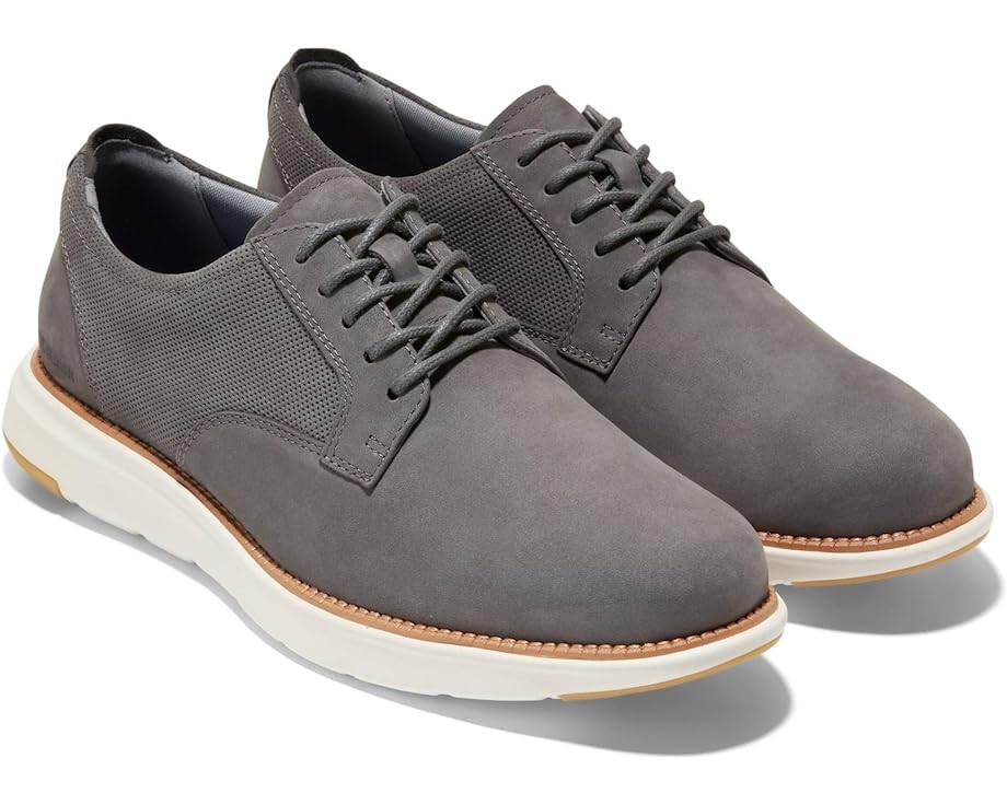 

Кроссовки Cole Haan Grand Atlantic Oxford, цвет Tornado Nubuck/Ivory