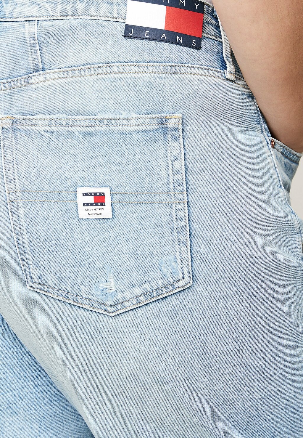 

Джинсы свободного кроя CURVE ULTRA MOM Tommy Jeans, сине-серый
