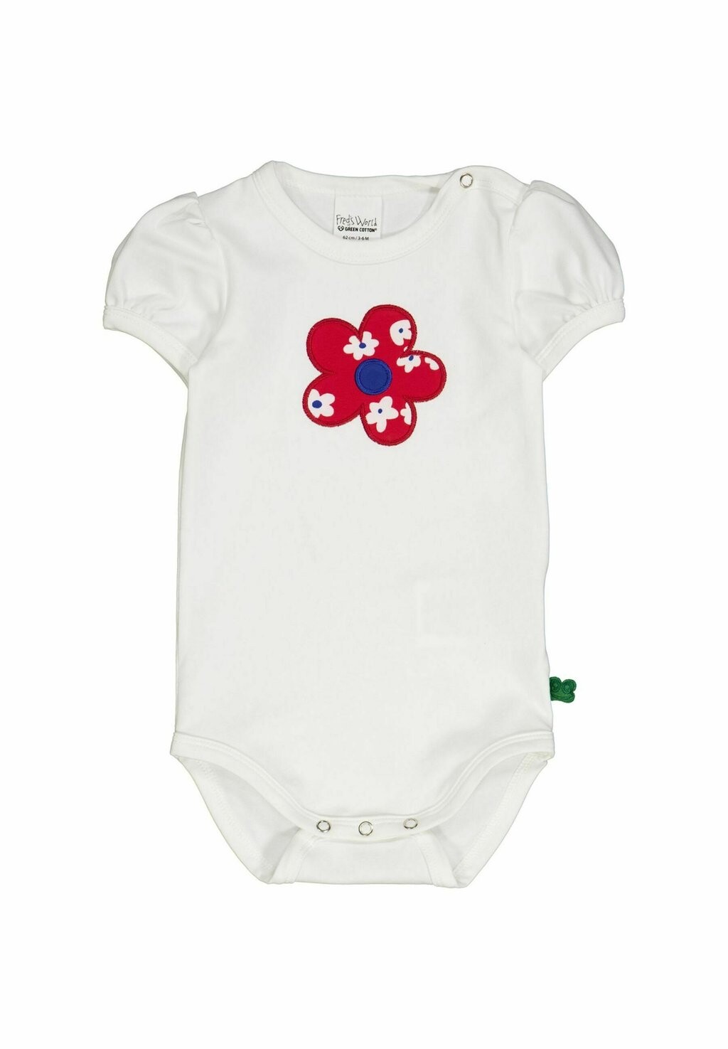 

Боди KURZARM Fred's World by Green Cotton, цвет white