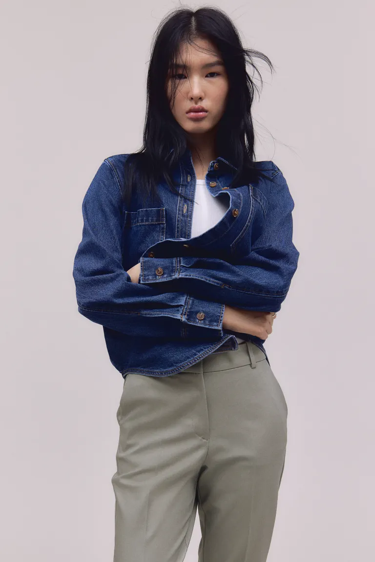 

Брюки H&M, зеленый