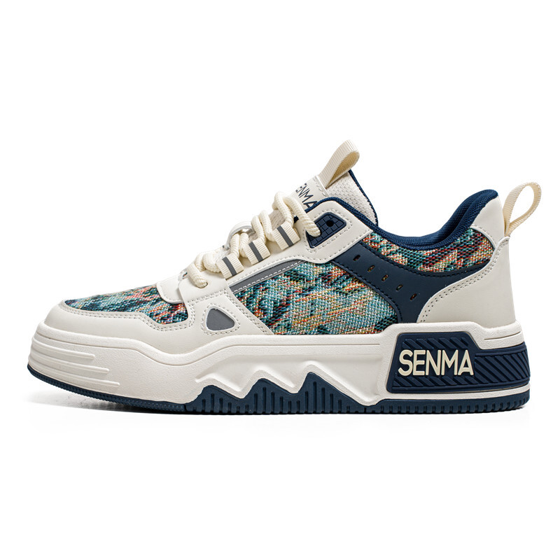 

Кроссовки SENMA Semir Skateboarding Shoes Men Low-top, синий