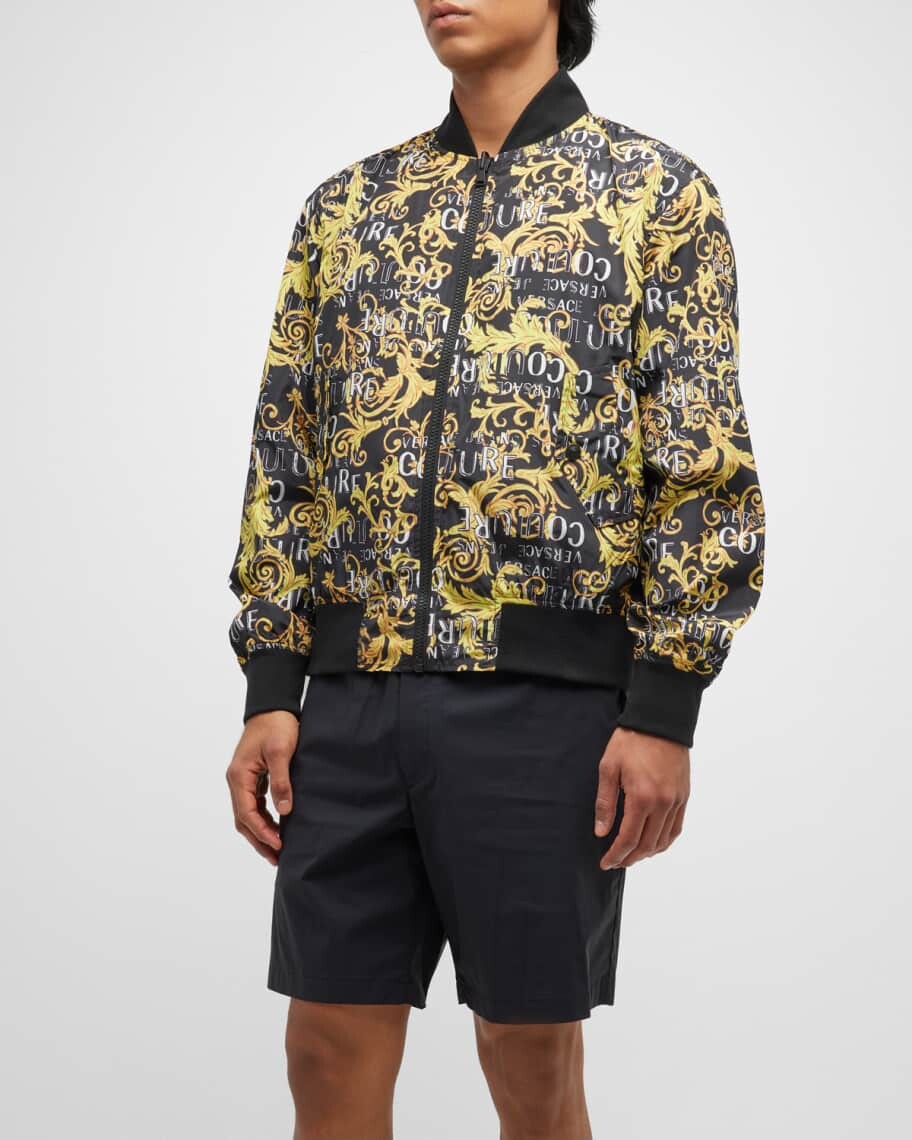 

Мужская куртка-бомбер Logo Couture Versace Jeans Couture