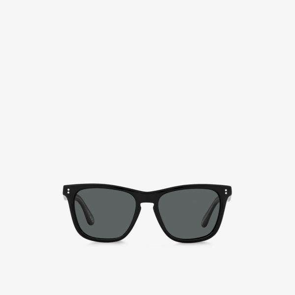 OV5449SU Lynes Sun солнцезащитные очки из ацетата в квадратной оправе Oliver Peoples, черный