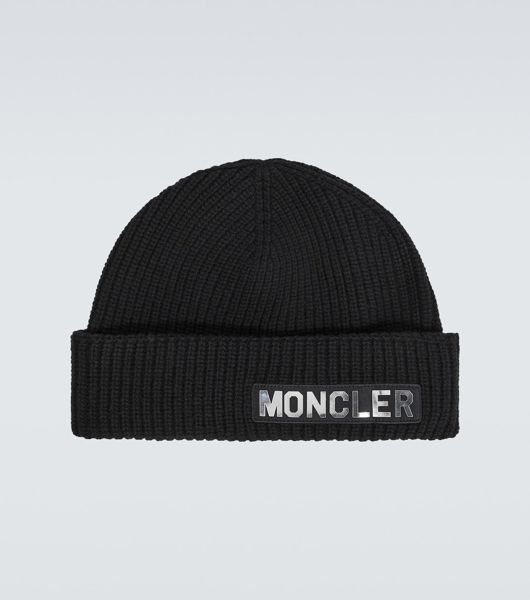 

Шерстяная шапка Moncler, черный