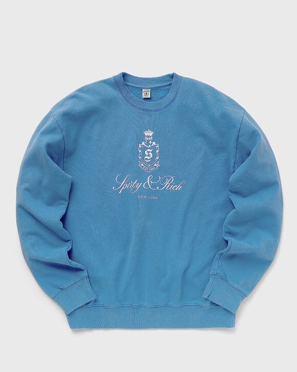 

Толстовка Sporty & Rich Vendome Crewneck Olympic, цвет blue/white