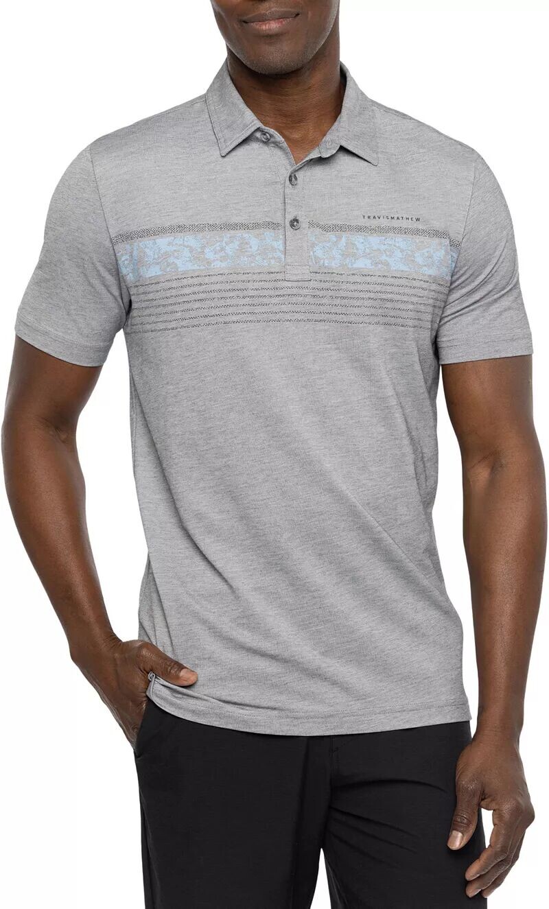 

Мужское подводное музейное поло для гольфа TravisMathew