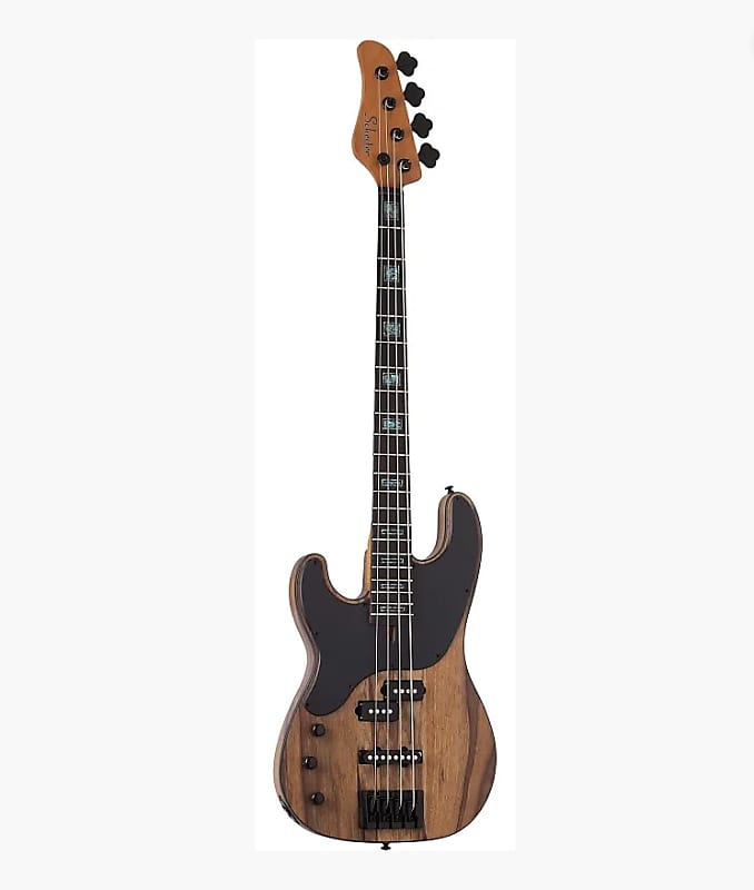 Басс гитара Schecter Model-T 4 Exotic Left-Handed Natural Satin