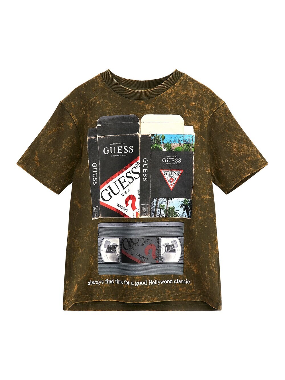 

Рубашка Guess, оливковое