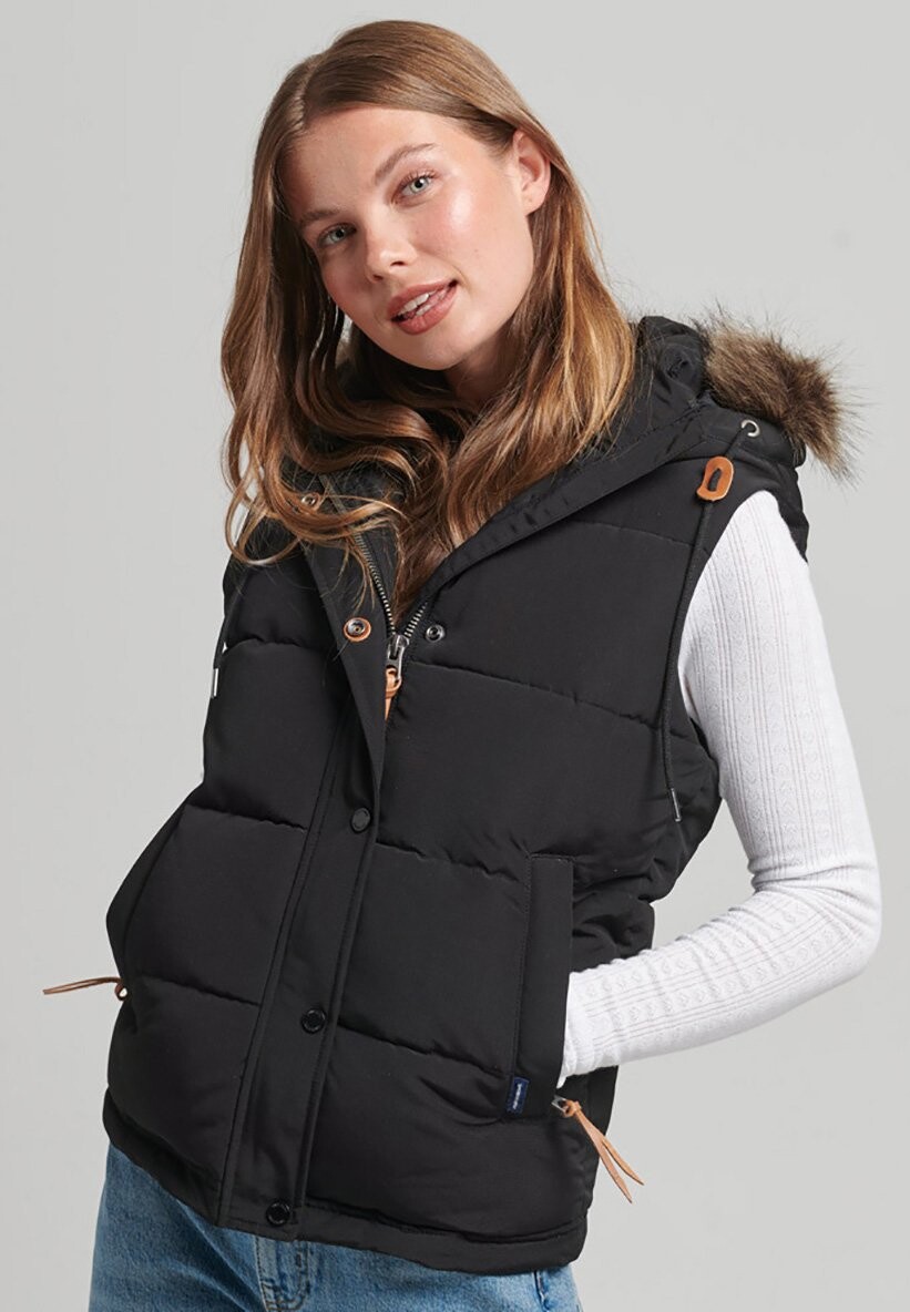 

Жилет Superdry, черный