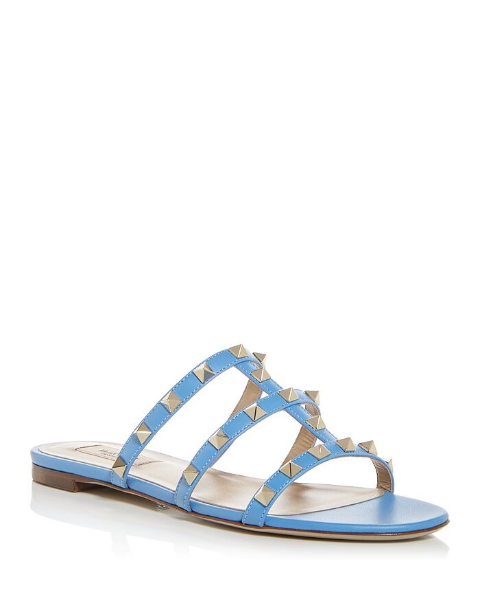 

Женские сандалии Rockstud Slide Valentino Garavani