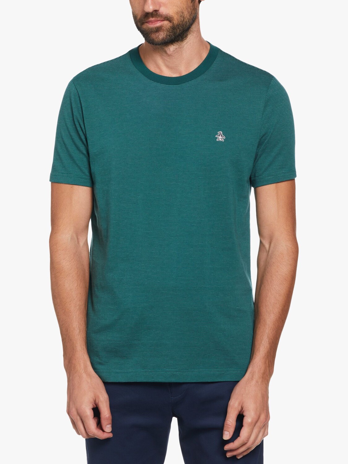 

Футболка из фактурного жаккарда Original Penguin, июньская ошибка