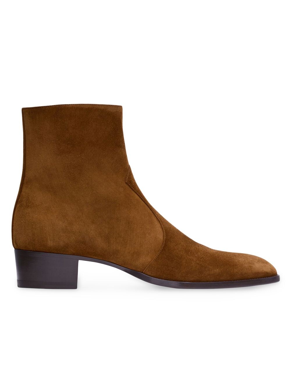 

Ботинки Wyatt из замши Saint Laurent