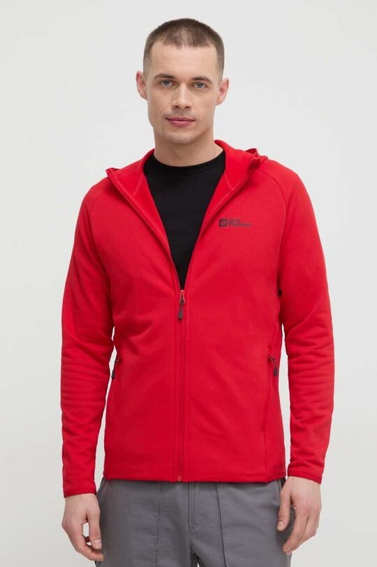 

Спортивная толстовка Baiselberg Jack Wolfskin, красный